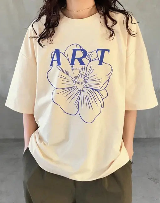 Trendy Oversized Printed Tshirts For Women
