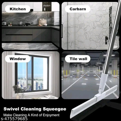 Rubber Squeegee Broom