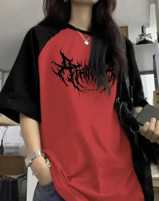 Trendy Oversized Printed Tshirts For Women