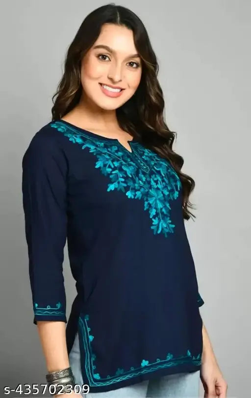 New Fashion Cotton Kurti Top For Girls