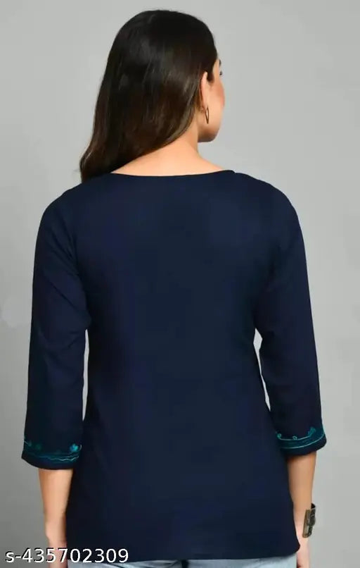 New Fashion Cotton Kurti Top For Girls