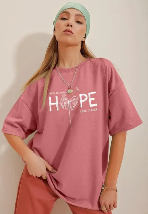 Trendy Oversized Printed Tshirts For Women
