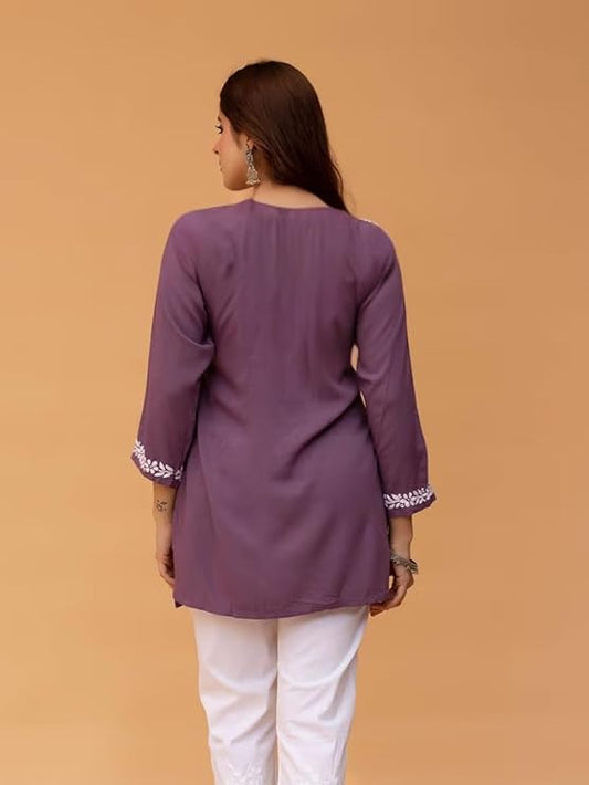 Women's Printed Short Kurta