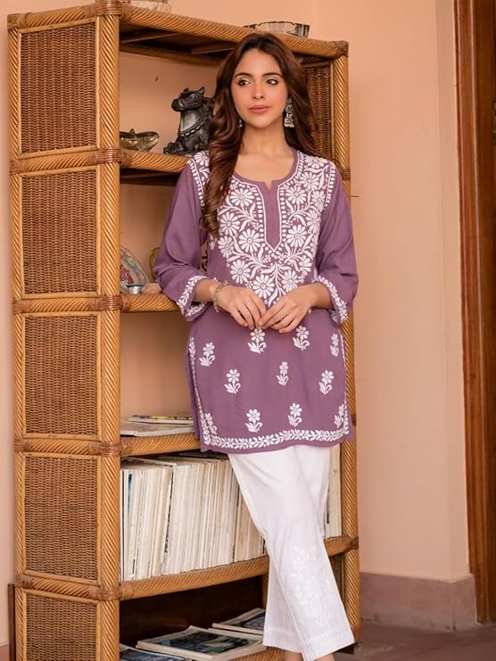 Women's Printed Short Kurta