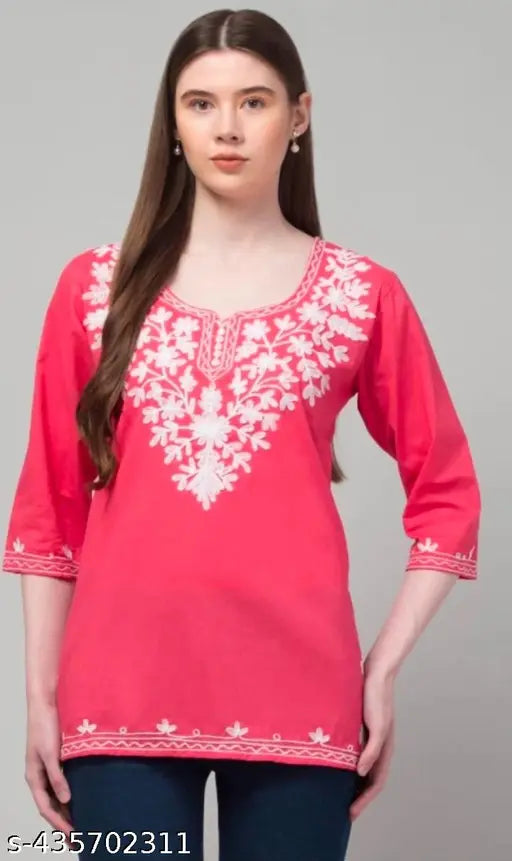 New Fashion Cotton Kurti Top For Girls
